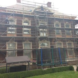 Restauratie voegwerk villa